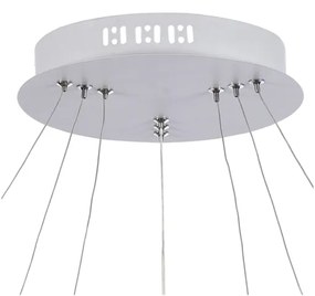Pendente Birdie Aros Ø80X2Cm / Ø60X2Cm / Ø40X2Cm Led 39W 3000K Bivolt... (Branco)