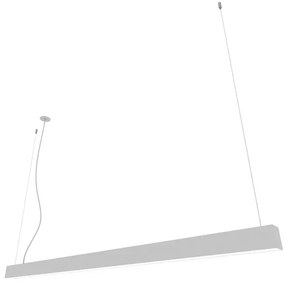 Pendente Led Aluminio Acrilico 35,6W 4000K New Fit40 - BRANCO
