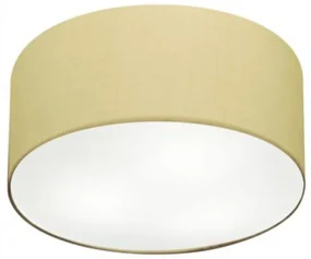 Plafon Para Corredor Cilíndrico SC-3048 Cúpula Cor Algodão Crú