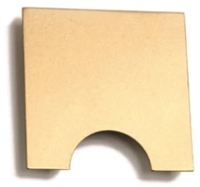 Arandela Uneve Quadrado Plano 1,7X10X10Cm 1Xled 5,5W 2700K - Old Artis... (COBRE FOSCO, 110V)