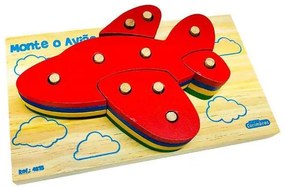 Brinquedo Educativo de Madeira Infantil Monte o Av