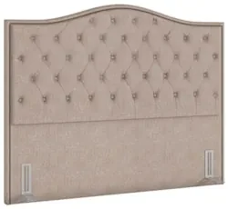 Cabeceira Cama Box Casal King 195cm Siena Z37 Linho Areia - Mpozenato