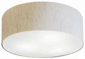 Plafon Para Corredor Cilíndrico SC-3057 Cúpula Cor Linho Bege