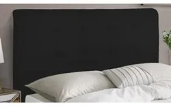 Cabeceira Cama Box Casal Queen 160cm Luna I02 Sintético Preto - Mpozen