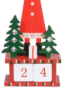 Calendário Decorativo Papai Noel 18x8 cm F04 - D'Rossi