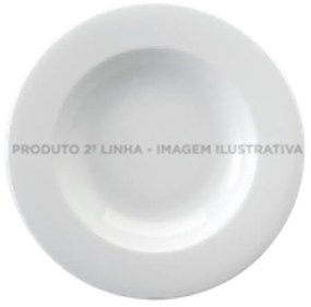 Prato Fundo 24 Cm Porcelana Schmidt - Mod. Aba Larga 2° Linha