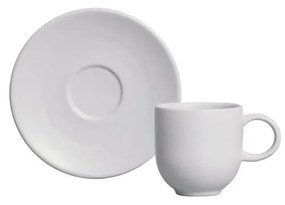 Xicara Café Com Pires 97Ml Coup Stoneware Vit - Porto Brasil