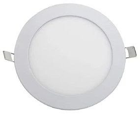 Plafon Led Embutir Redondo Branco 12W Yamamura - LED BRANCO NEUTRO (4000K)