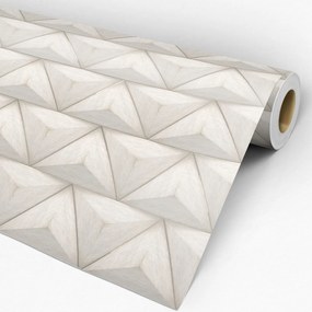 Adesivo de parede geométrico triângulo 3D