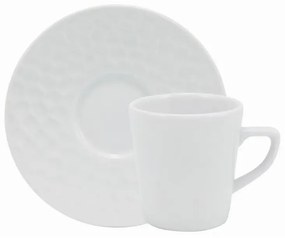 Xicara Café Com Pires 70Ml Porcelana Schmidt - Mod. Artico 243