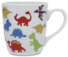 Caneca 225 Ml Porcelana Schmidt - Dec. Dino 2 Infantil