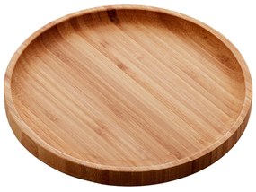 Bandeja De Bambu Round 20X20cm - Lyor