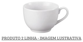 Xicará Chá 200Ml Sem Pires Porcelana Schmidt - Mod. Voyage 2º Linha 201