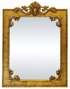 Espelho Bourbon - Dourado Envelhecido Provençal Kleiner