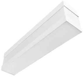 Arandela Led Aluminio Branco 18W Bilbao - LED BRANCO QUENTE (3000K)