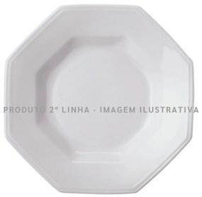 Prato Fundo 24Cm Porcelana Schmidt - Mod. Prisma 2° Linha 077