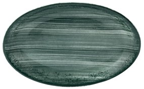 Travessa Rasa 21Cm Porcelana Schmidt - Dec. Esfera Verde 2418
