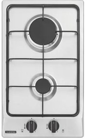 Cooktop a Gás Tramontina Dominó 2GX 30 em Aço Inox 2 Queimadores