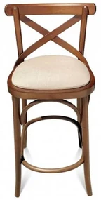 Banqueta Paris Madeira Maciça Design by Michael Thonet