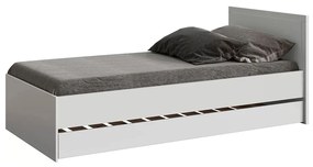 Cama Solteiro Wood - Branco