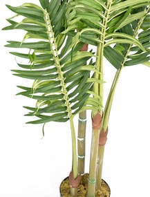 Palmeira Planta Artificial Decorativa Areca Verde 120x26 cm - D'Rossi