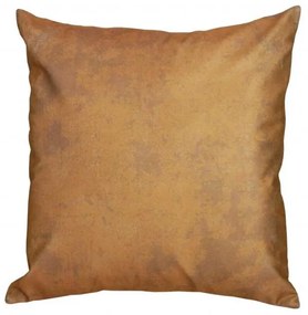 Capa de Almofada Ritz em Suede Tons Ocre Marmorizado - Falso Liso - 45x45cm