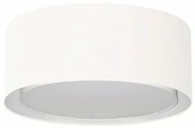 Plafon Para Sala de Estar Cilíndrico SE-3036 Cúpula Cor Branco