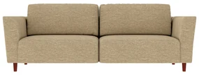 Sofá 250cm Decorativo Sala de Estar Franz Linho Bege G52 - Gran Belo