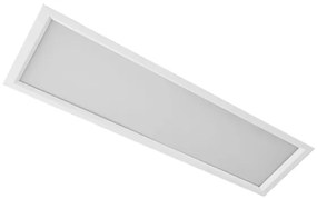 Plafon Led Embutir Aluminio Branco 72w 6500k Sevilha