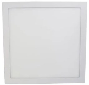 Plafon Led De Embutir Quadrado Branco 32W Panel - LED BRANCO QUENTE (3000K)