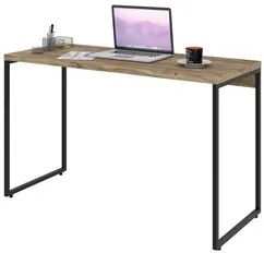 Mesa de Escritório Escrivaninha 120cm Dynamica Industrial C08 Carvalho