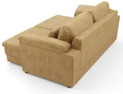 Sofá Retrátil 2 Lugares Para Sala 175cm Dijon Couro Bege S07 - Mpozena