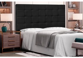 Cabeceira Verona Para Cama Box Queen 160 cm Corino Preto - D'Rossi