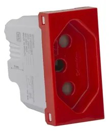 Modulo Tomada Termoplastico Vermelho 20a Orion