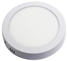 Plafon Led Sobrepor Redondo Branco 6W Yamamura - LED BRANCO QUENTE (3000K)