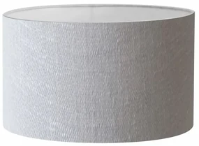 Cúpula abajur cilíndrica cp-8024 Ø50x25cm rustico cinza
