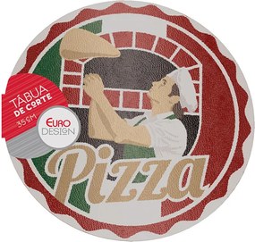 Tábua de Vidro Pizza