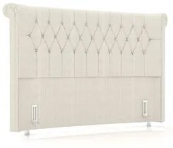 Cabeceira Cama Box Casal 140cm Dust P02 Linho Creme - Mpozenato