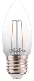 Lampada Led Vela 2,5w 250lm Vidro 2700k