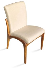 Cadeira VK Madeira Maciça Design by Vladimir Kagan