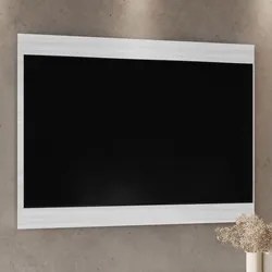 Painel para TV Suspenso 40 Pol Extensível 120cm Global Carvalho Branco