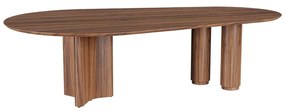 Mesa de Jantar Guti Design Orgânico Acabamento Laminado