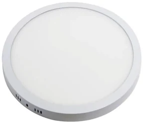 Plafon Led Sobrepor Redondo Branco 48W Yamamura - LED BRANCO QUENTE (3000K)