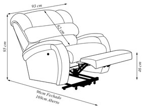 Poltrona do Papai Sala de Cinema Reclinável Kylie Glider Manual Giratória Massagem USB PU Verde Musgo G23