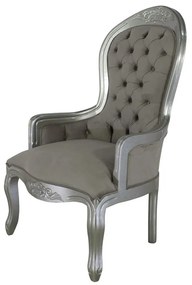 Poltrona Vitoriana Entalhada - Wood Prime 1016363 Liso