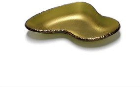 Bowl Ameba Pequeno Dourado Fosco Regina Medeiros