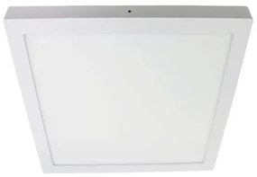 Plafon Led Sobrepor Branco 48W 60X60cm Yamamura - LED BRANCO QUENTE (3000K)