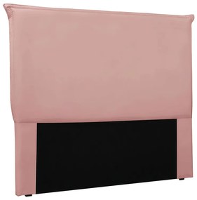 Cabeceira Cama Box Casal 140 cm Garden Veludo S04 - D'Rossi - Rosa