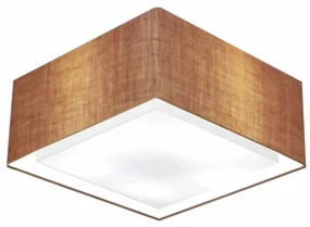 Plafon Para Corredor Quadrado SC-3039 Cúpula Cor Palha