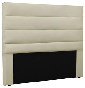 Cabeceira La Italiana Para Cama Box Solteiro 90 cm Corino - D'Rossi - Bege